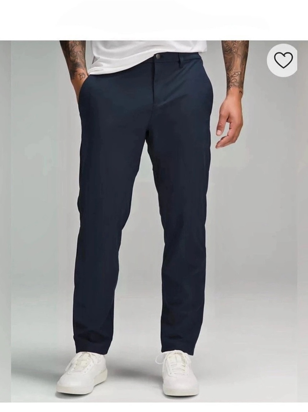 Lululemon ABC Classic Fit Pant Men's Navy Blue Pants Waist 32